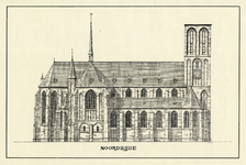 107574 Opstand van de Rooms-katholieke Sint-Nicolaaskerk (Utrechtsestraatweg 7) te Jutphaas uit het noorden gezien, ...